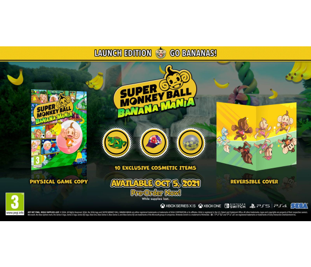 PlayStation Super Monkey Ball Banana Mania Launch Edition - 670172 - zdjęcie 2